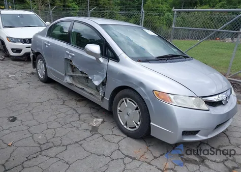 2010 Honda Civic Hybrid z USA, uszkodzony, nr VIN JHMFA3F21AS006606